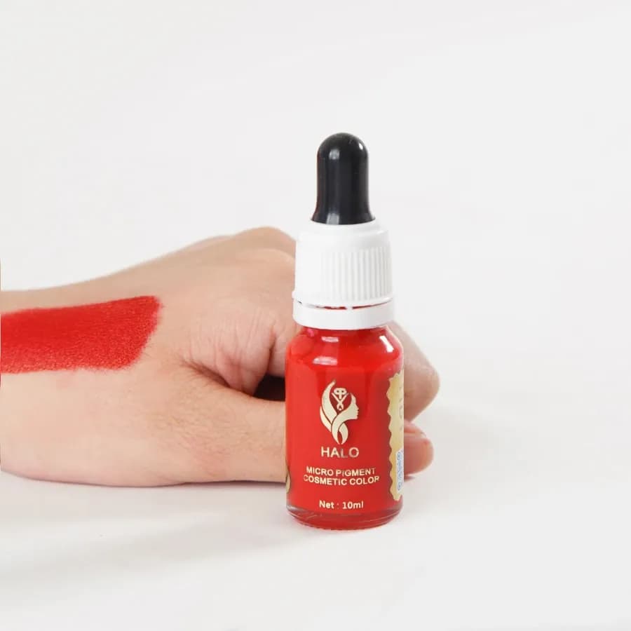 Mực halo đỏ son (vermeil)