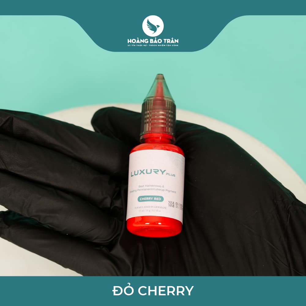 Mực luxury plus đỏ cherry (15ml)
