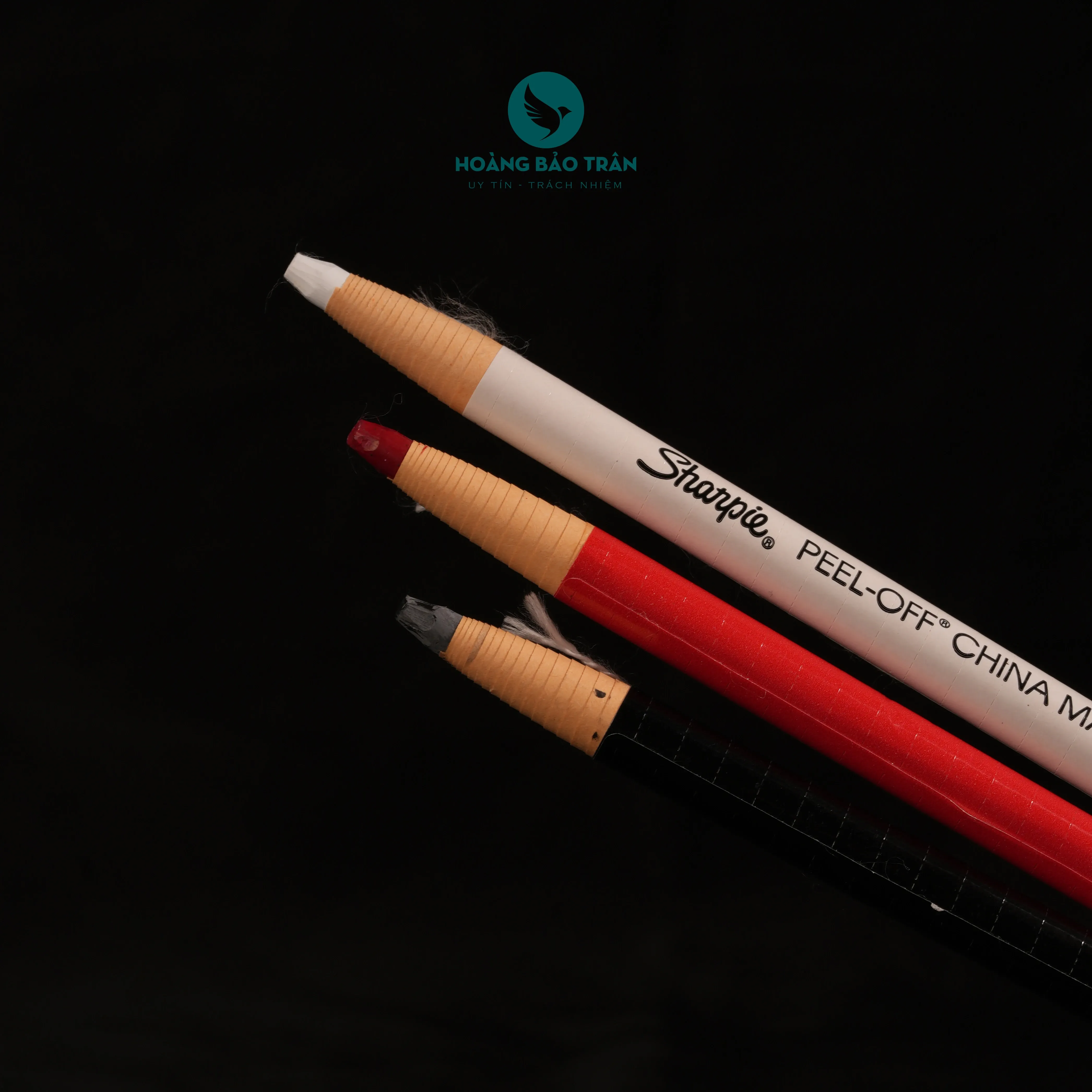 CHÌ SHARPIE VẼ LÔNG MÀY, MẮT, MÔI