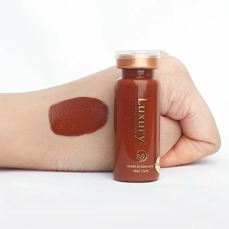 Mực luxury xử lý xanh (orange brown)