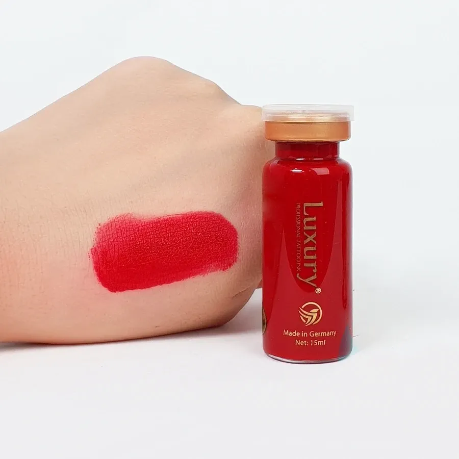Mực luxury đỏ đậm (deep red)