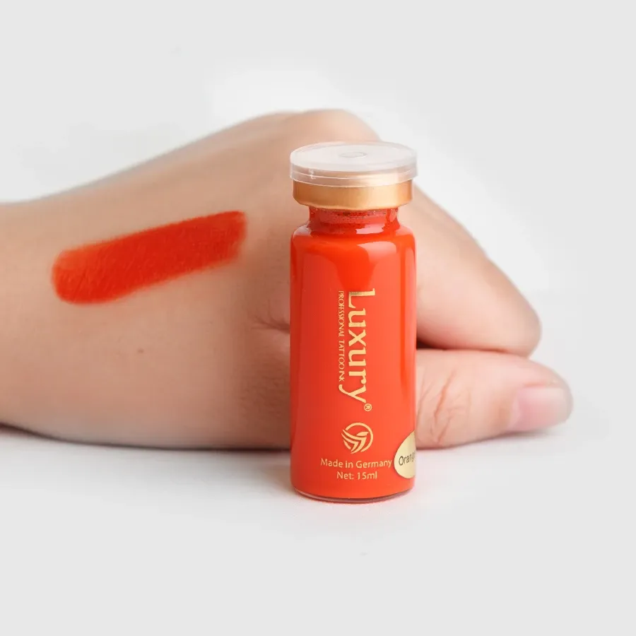 Mực luxury đỏ cam (orange red)